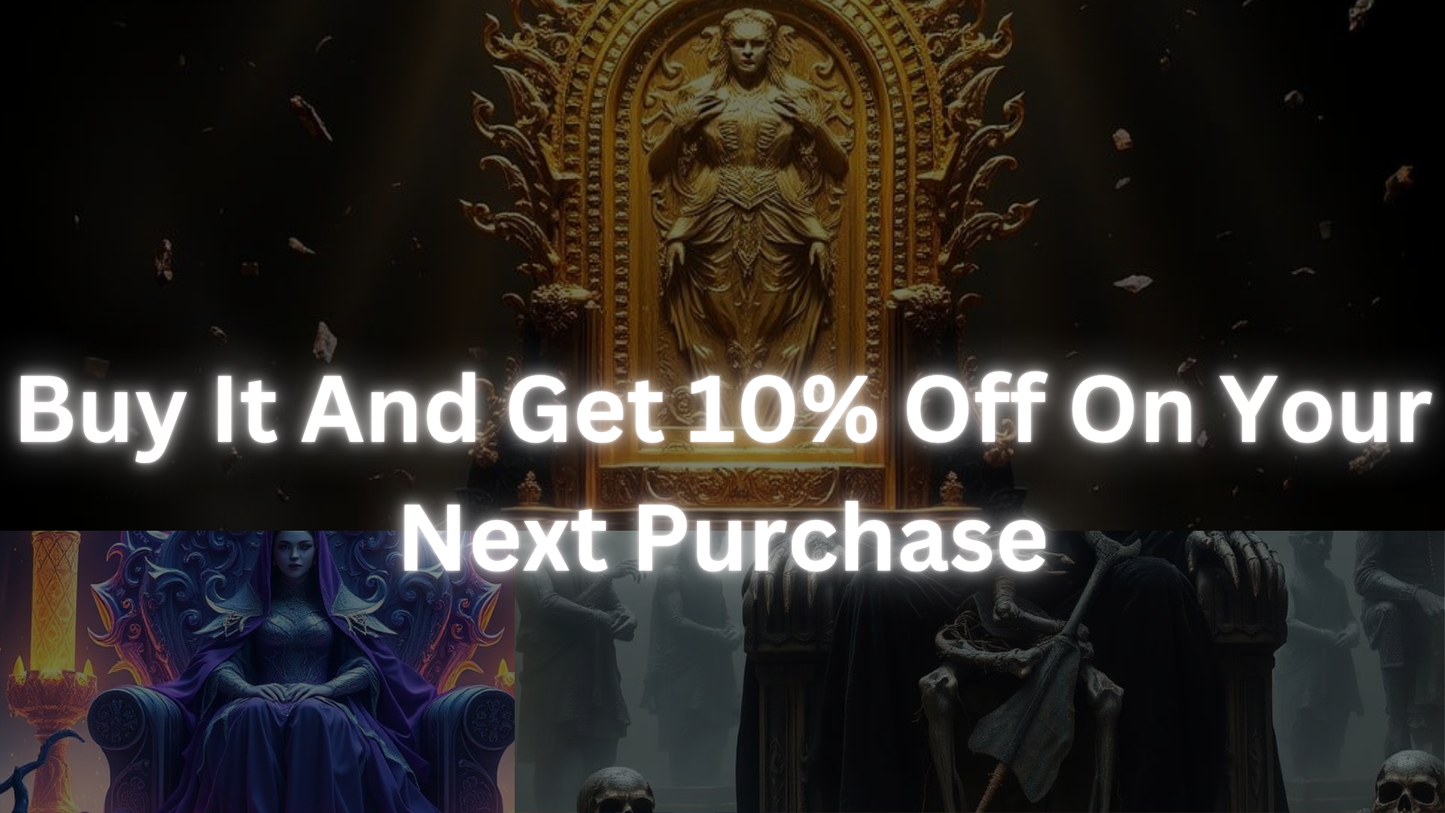 Dark Fantasy Throne King Wallpaper | Gothic Demon Lord Digital Art | Epic Throne Room Printable Wall Art