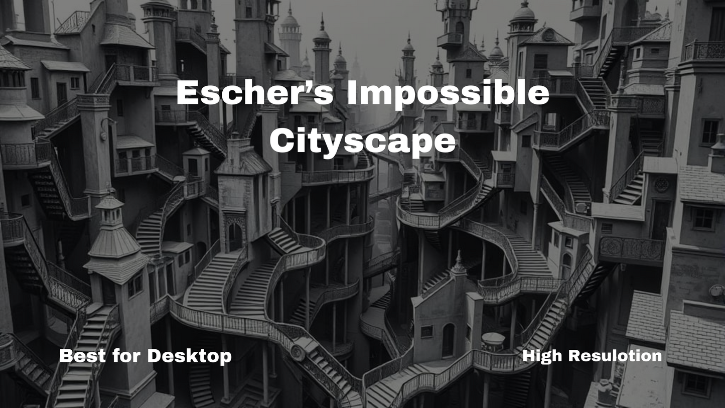 Escher’s Impossible Cityscape